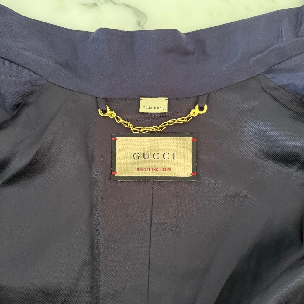 GUCCI Men's Resort‎ Exclusive Silk JACKET MONOGRAM SUPREME, Item 739750